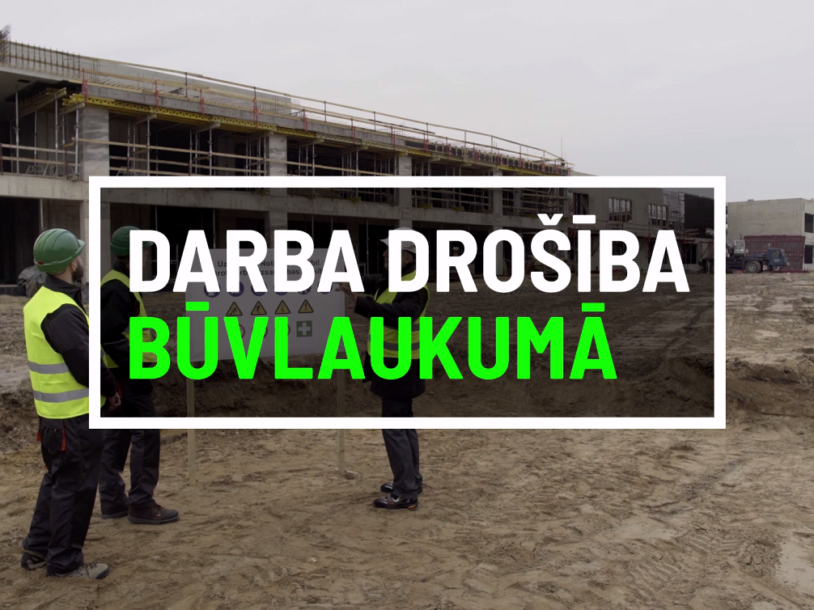 Image for Izstrādāts darba drošības video būvniecības uzņēmumu vajadzībām