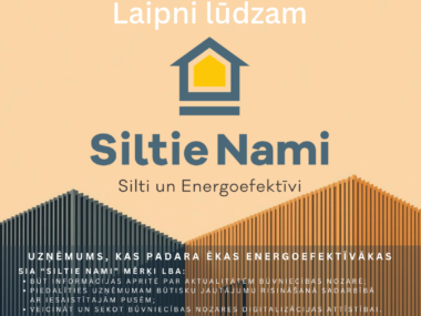 Image for Sveicam jauno LBA asociēto biedru – SIA “Siltie Nami”